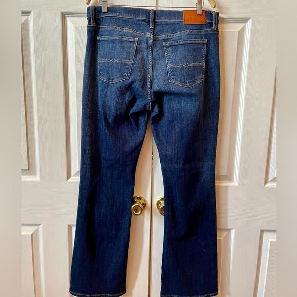 Lucky Brand Indigo Denim Sweet Boot Jeans S-14R EUC - Picture 4 of 7